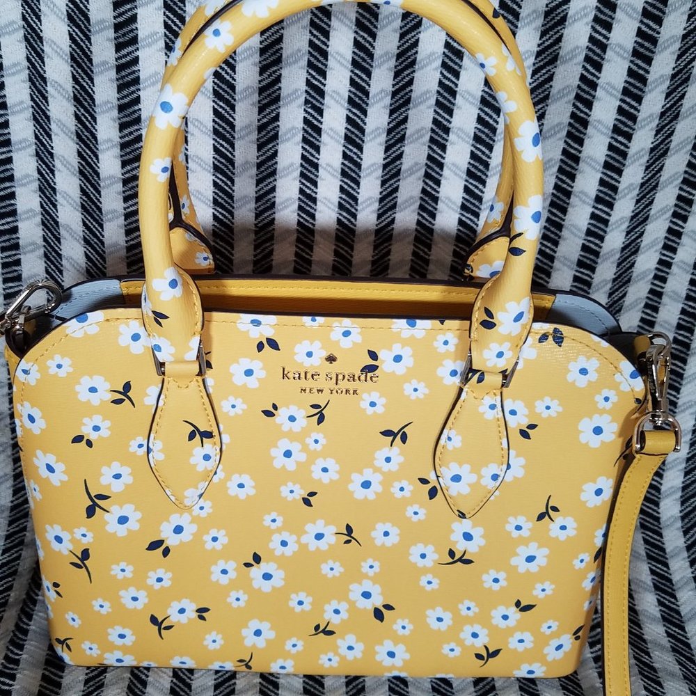 Darcy Fleurette Kate Spade Small Satchel Floral - Picture 5 of 12